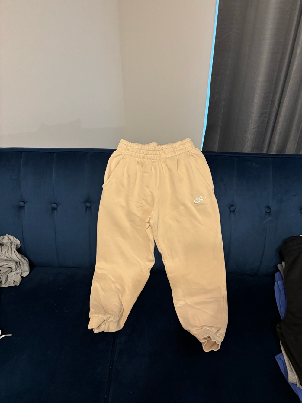 Nike Kids Beige Jogger Sweatpants